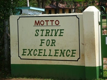 strive for excellence